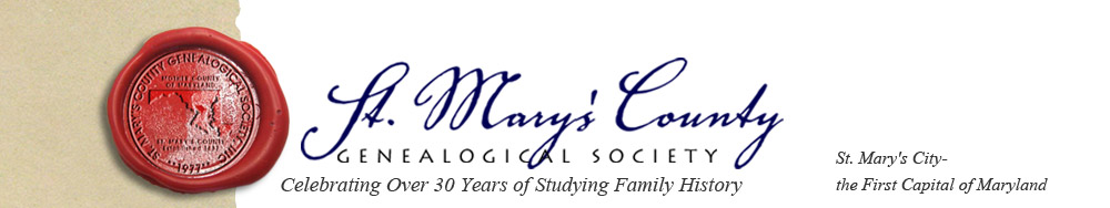 St. Marys County Genealogical Society
